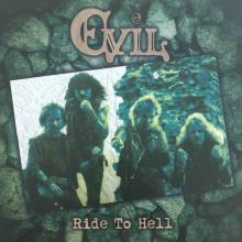 EVIL - Ride To Hell (Ltd 100 / Marble Green) LP