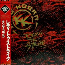 KING KOBRA - Ready To Strike (Japan Edition, Incl. OBI ECS-81700) LP