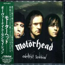 MOTORHEAD - Overnight Sensation (Japan Edition Incl. OBI, VICP-5813) CD