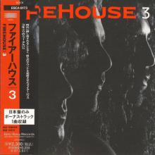 FIREHOUSE - 3 (Japan Edition Incl. OBI ESCA 6173) CD