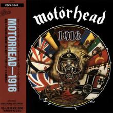 MOTORHEAD - 1916 (First Japan Edition Incl. OBI, ESCA 5243) CD