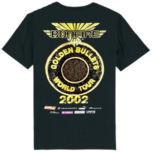 BONFIRE - Golden Bullets World Tour 2002 T-SHIRT