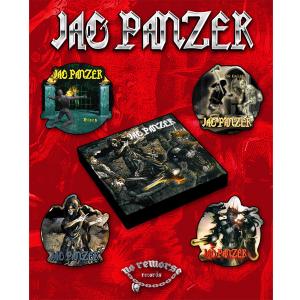 JAG PANZER - 4 Shaped Picture Discs Bundle (Ltd 300 Deluxe Hand-Numbered Box Set) ΒΟΧ4x12 JAG PANZER - 4 Shaped Picture Discs Bundle (Ltd 300 Deluxe Hand-Numbered Box Set) ΒΟΧ4x12