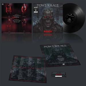 POWERRAGE - Beast (Ltd 300 / Black) LP 