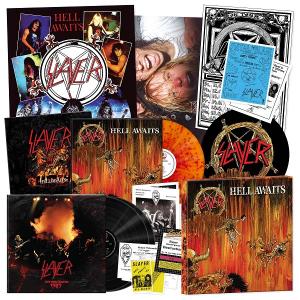 SLAYER - Hell Awaits - 40th Anniversary (Box Set Incl. 3LP, 60p Book, Slipmat, Poster, Flyers) 3LP/Box Set SLAYER - Hell Awaits - 40th Anniversary (Box Set Incl. 3LP, 60p Book, Slipmat, Poster, Flyers) 3LP/Box Set