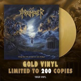 TRIUMPHER - Piercing The Heart Οf The World (Ltd 200 / 180gr, Gold) LP TRIUMPHER - Piercing The Heart Οf The World (Ltd 200 / 180gr, Gold) LP