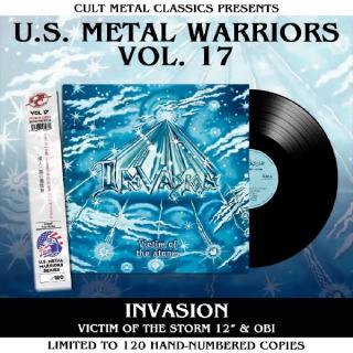 INVASION - Victim Of The Storm (Ltd 120 / Hand-Numbered, OBI, U.S. Metal Warriors Vol. 17) LP